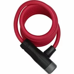Abus Spiralkabelschloss Star 4508K Schlüssel 150cm Red