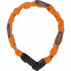 Abus Tresor 1385 Code Kettenschloss 75cm Neon Orange