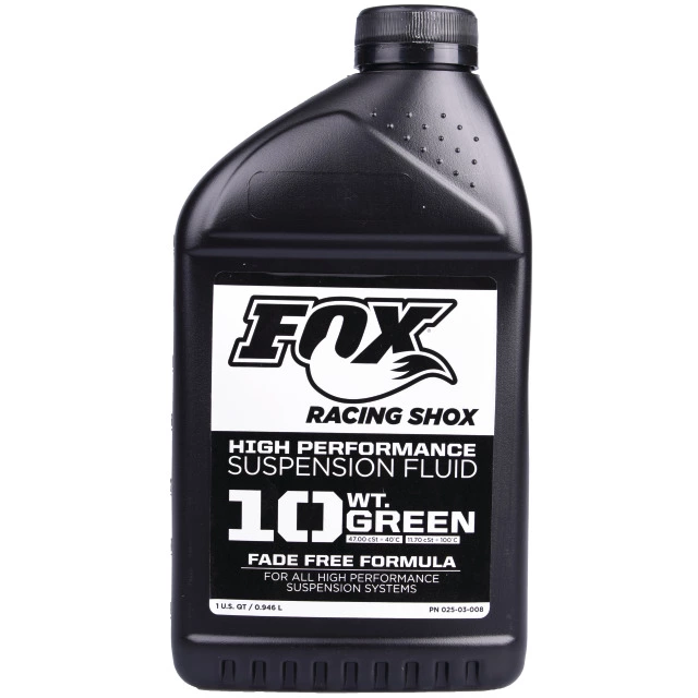 Fox High Performance Fork Fluid Green 10WT 946ml 1 Fox High Performance Fork Fluid Green 10WT 946ml