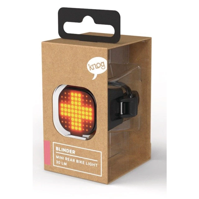 Knog Blinder Mini Cross Rücklicht Schwarz 2 Knog Blinder Mini Cross Rücklicht Schwarz – Bild 2