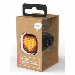 Knog Blinder Mini Love Rücklicht Schwarz 4 Knog Blinder Mini Love Rücklicht Schwarz -Velos Importe Boutique knog blinder mini love ruecklicht schwarz 1