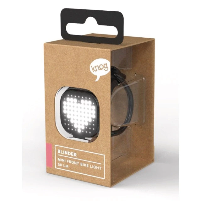 Knog Blinder Mini Love Scheinwerfer Schwarz 2 Knog Blinder Mini Love Scheinwerfer Schwarz – Bild 2
