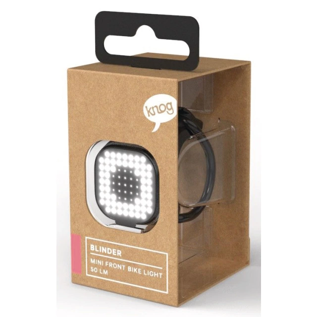 Knog Blinder Mini Square Scheinwerfer Schwarz 2 Knog Blinder Mini Square Scheinwerfer Schwarz – Bild 2