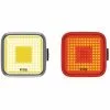Knog Blinder Square Twin Pack Lichtset Black