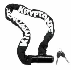 Kryptonite Keeper 712 Integrated Chain Black Kettenschloss