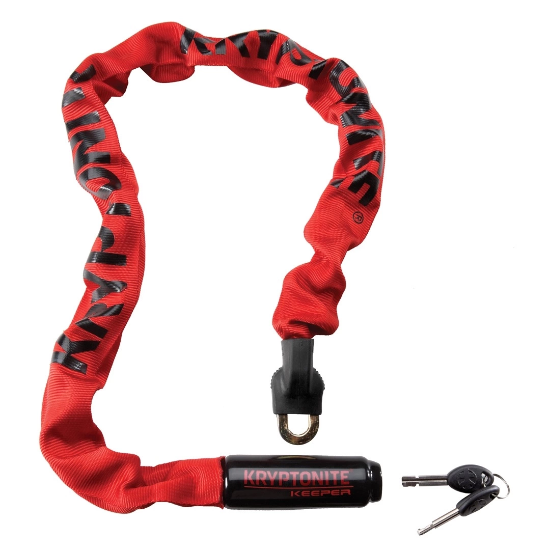 Kryptonite Keeper 785 Integrated Chain Red Kettenschloss 1 Kryptonite Keeper 785 Integrated Chain Red Kettenschloss