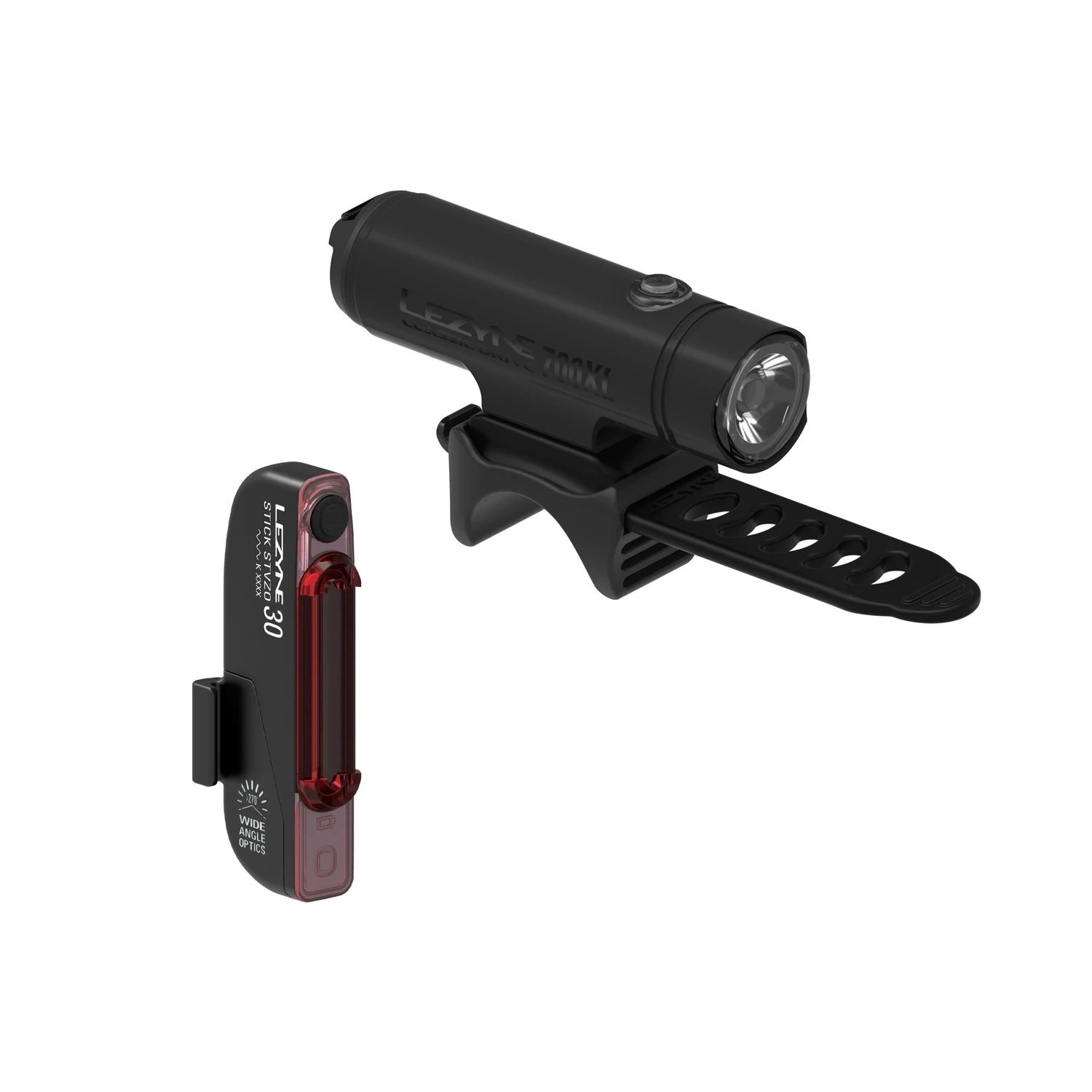 Lezyne Classic Drive 700XL / Stick Drive 30 Lichtset 1 Lezyne Classic Drive 700XL / Stick Drive 30 Lichtset