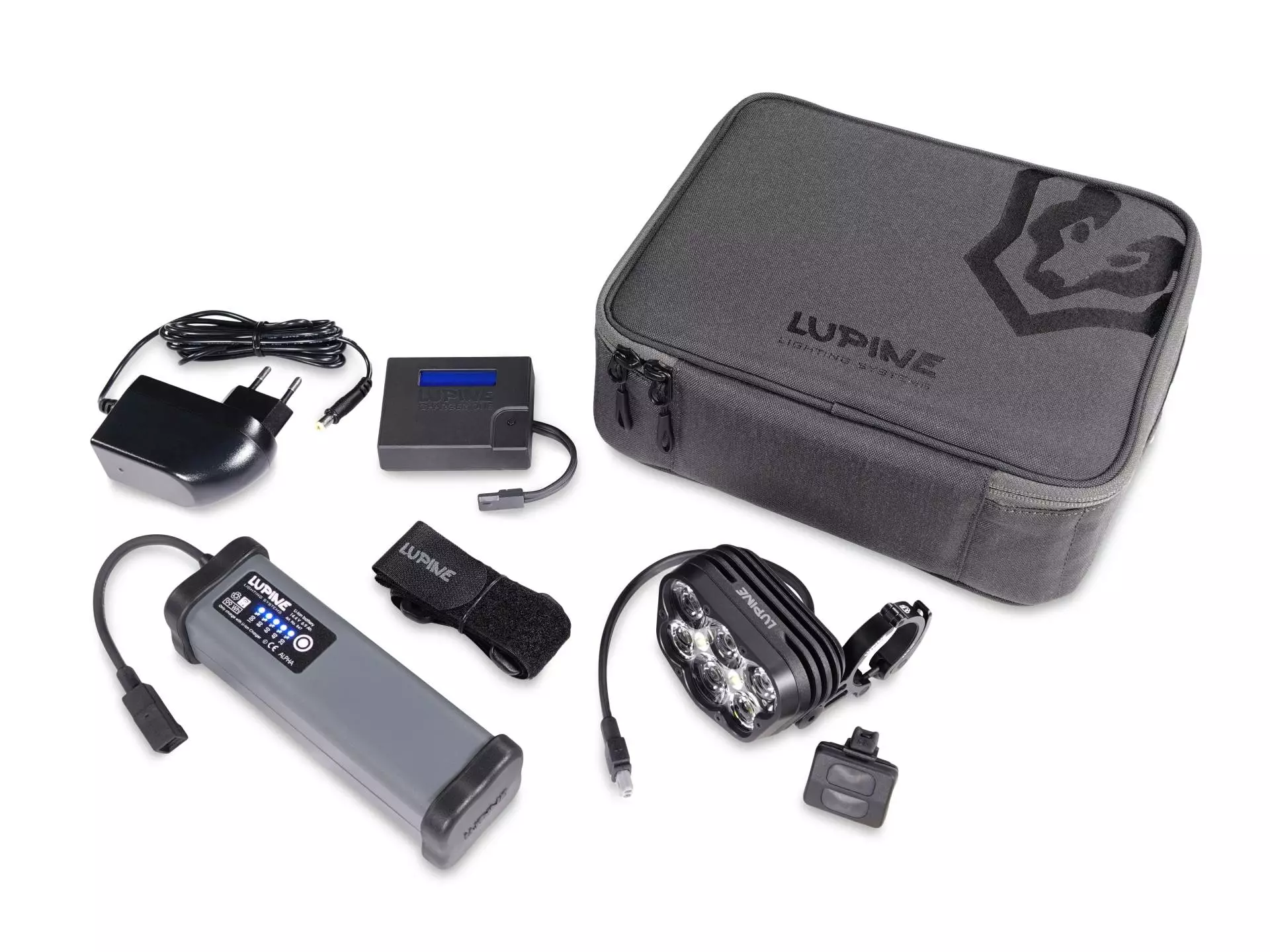 Lupine Alpha 8100 Lumen Scheinwerfer Mit Lenkerhalterung 3 Lupine Alpha 8100 Lumen Scheinwerfer Mit Lenkerhalterung – Bild 3