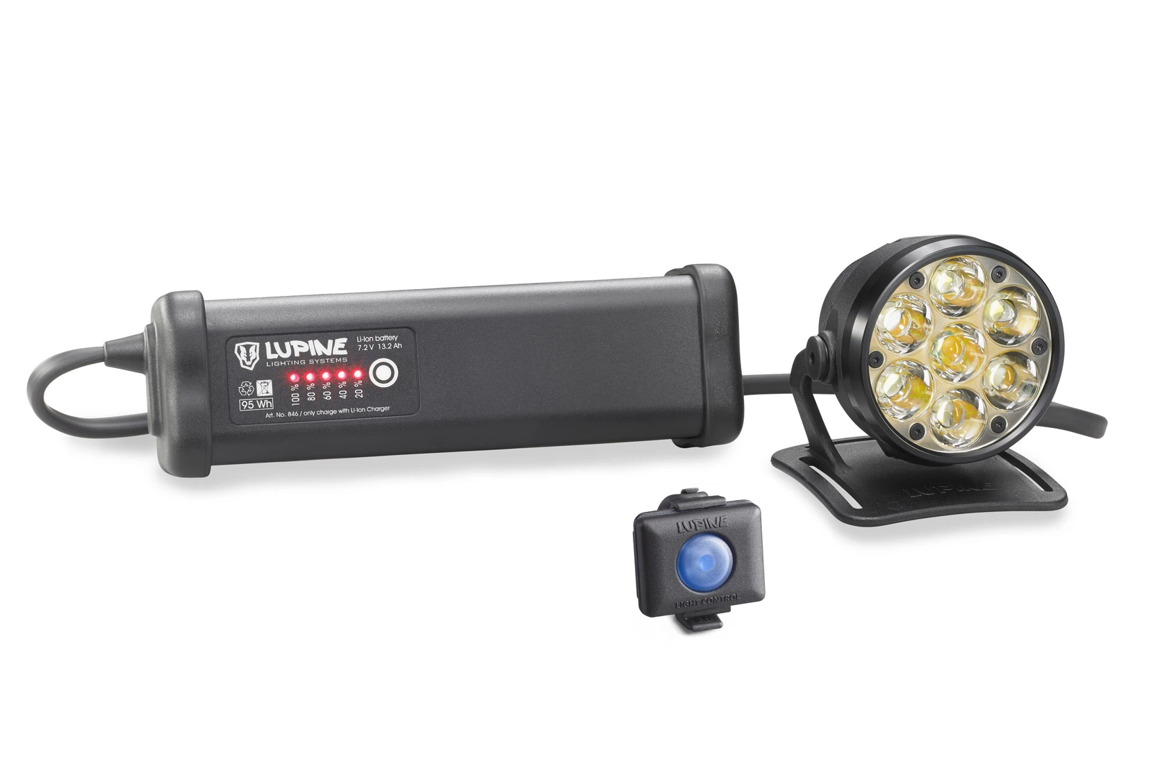 Lupine Betty R 14 5000 Lumen Scheinwerfer 1 Lupine Betty R 14 5000 Lumen Scheinwerfer