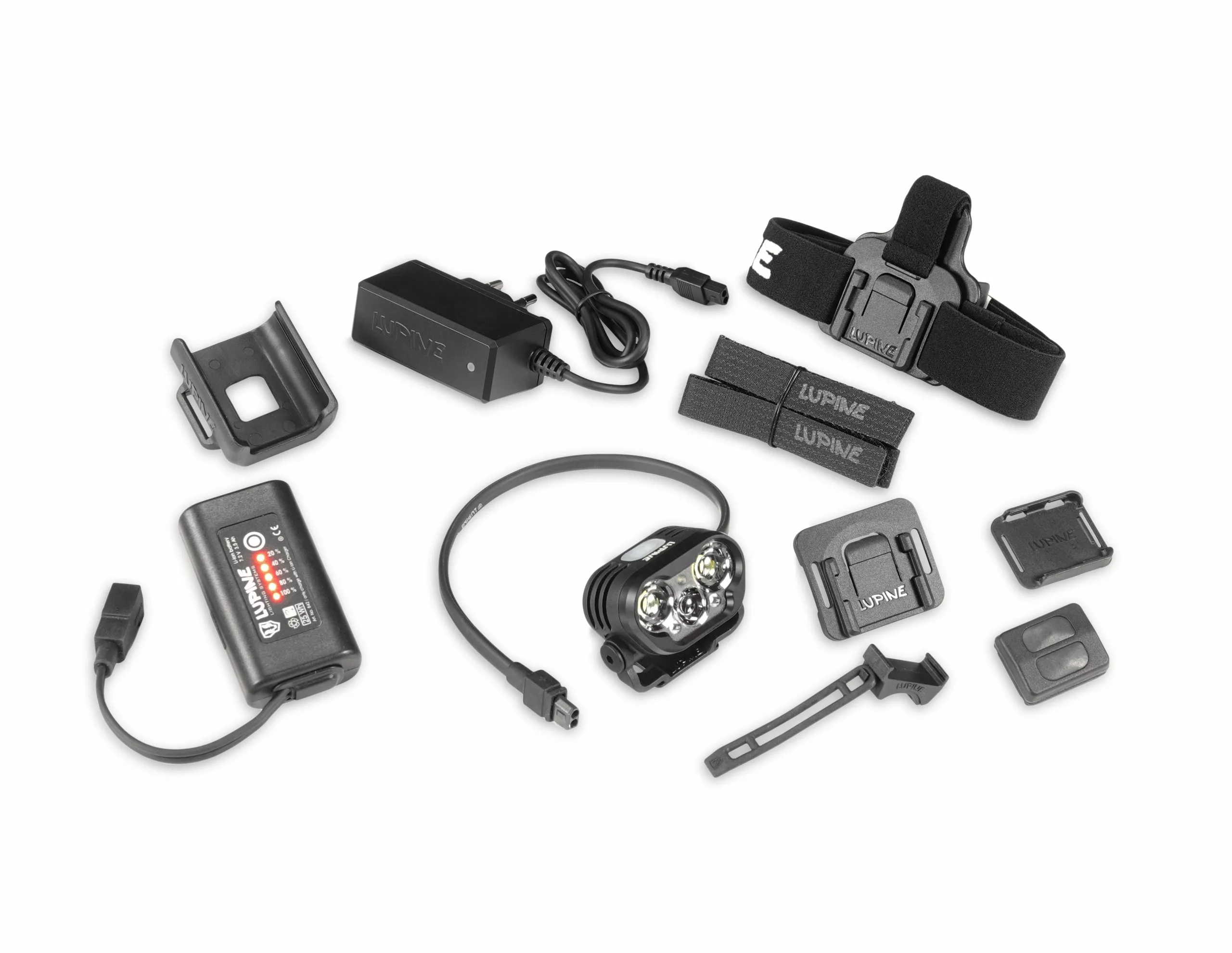 Lupine Blika All-In-One 2400 Lumen Scheinwerfer - Set 1 Lupine Blika All-In-One 2400 Lumen Scheinwerfer - Set