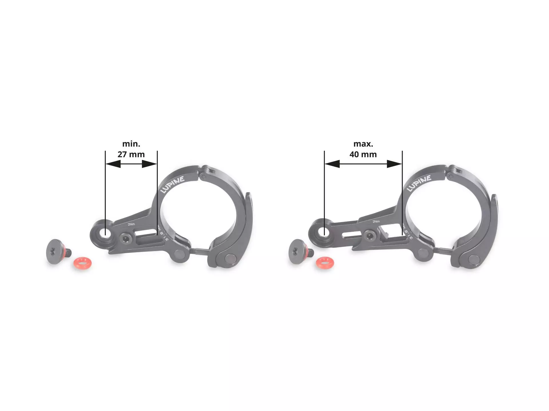 Lupine Flexmount Lenkerhalter 35mm 3 Lupine Flexmount Lenkerhalter 35mm – Bild 3