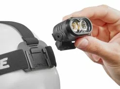 Lupine Stirnband FrontClick Neo/Piko/Blika Schwarz -Velos Importe Boutique lupine frontclick piko