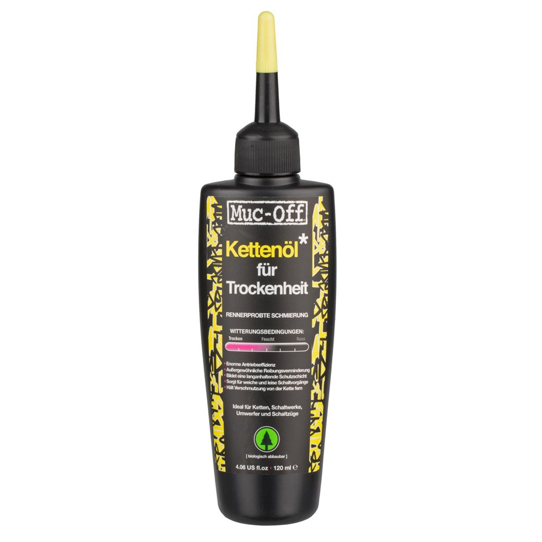 Muc-Off Dry Lube Kettenöl Für Trockenheit 120ml 1 Muc-Off Dry Lube Kettenöl Für Trockenheit 120ml