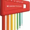 PB SWISS TOOLS Farbige Winkelschraubenzieher-Satz Innensechskant 1.5 - 6
