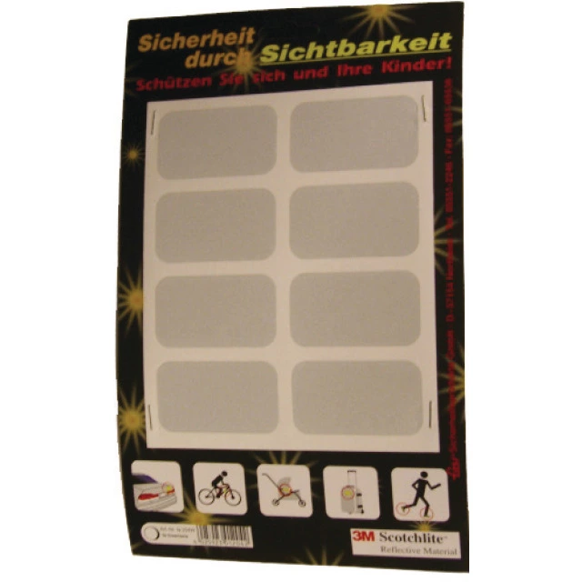 Reflektorfolie Weiss Selbstklebend 3M Qualität 1 Reflektorfolie Weiss Selbstklebend 3M Qualität