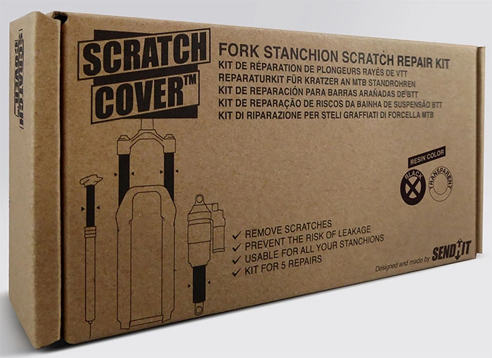 Sendhit Scratch Cover Reparaturkit Transparent Für Kratzer An Gabel/Dämpfer 2 Sendhit Scratch Cover Reparaturkit Transparent Für Kratzer An Gabel/Dämpfer – Bild 2