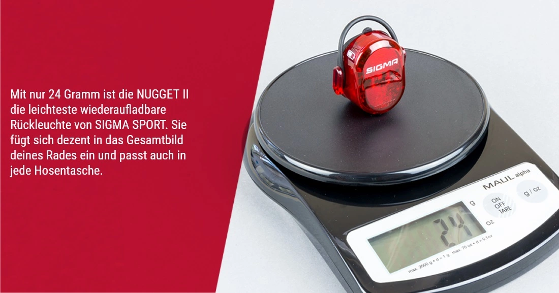 Sigma Nugget II Rücklicht 8 Sigma Nugget II Rücklicht – Bild 8