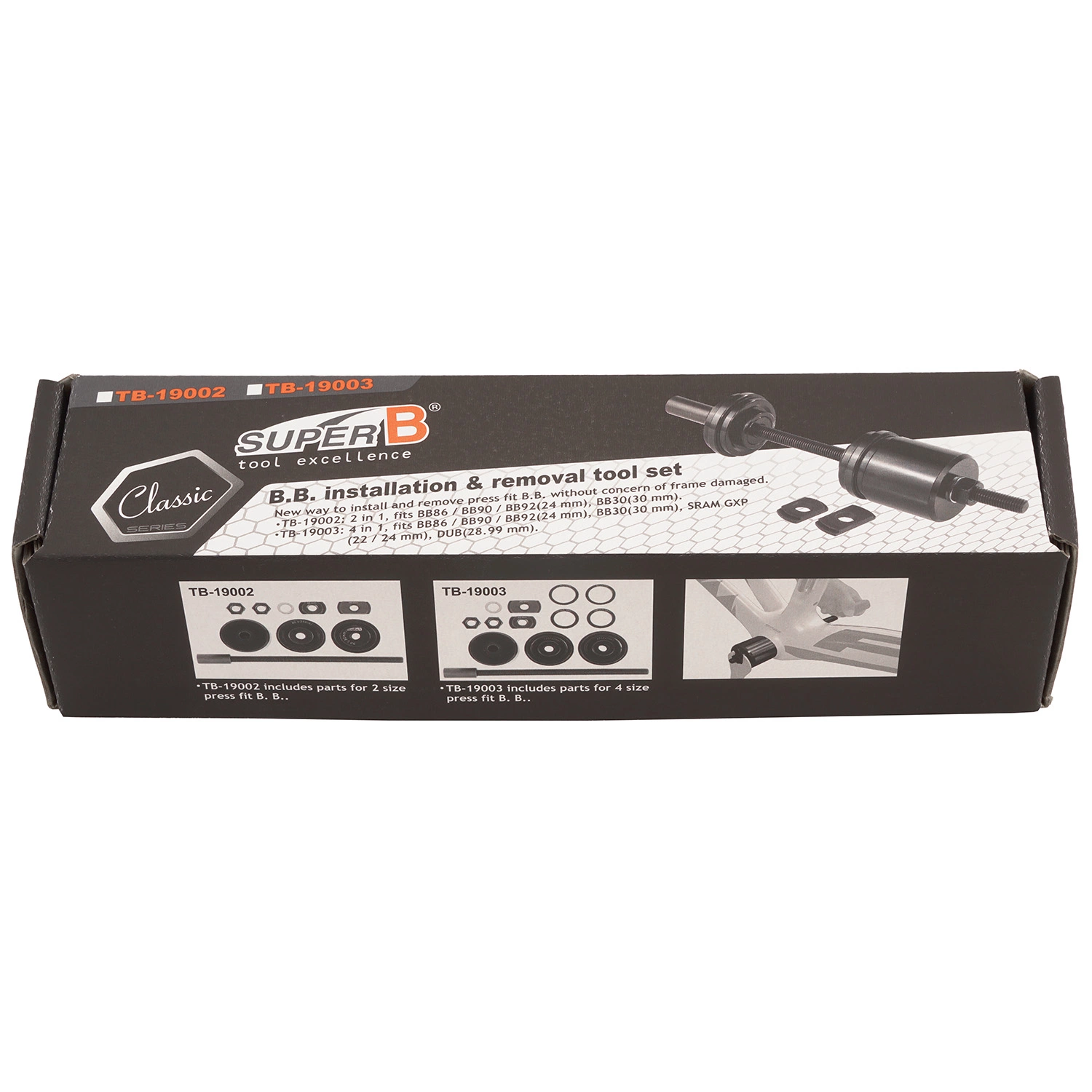 Super B TB-19003 Pressfit Tretlager Werkzeug 2 Super B TB-19003 Pressfit Tretlager Werkzeug – Bild 2