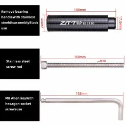Zitto Pressfit Tretlager Werkzeug 11 Zitto Pressfit Tretlager Werkzeug -Velos Importe Boutique zitto pressfit tretlager tool 5